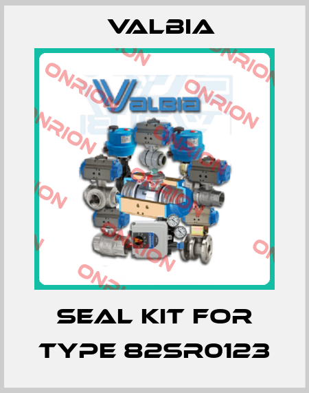 Seal kit for type 82SR0123 Valbia