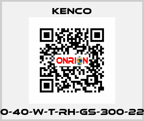 5700-40-W-T-RH-GS-300-220-N, Kenco