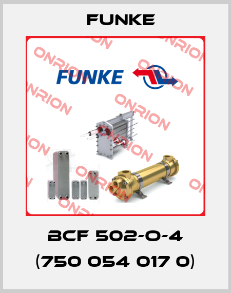 BCF 502-O-4 (750 054 017 0) Funke