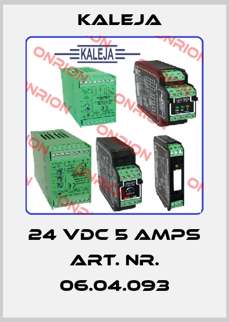 24 VDC 5 AMPS ART. NR. 06.04.093 KALEJA