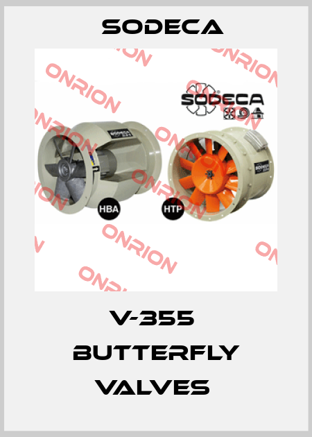 V-355  BUTTERFLY VALVES  Sodeca