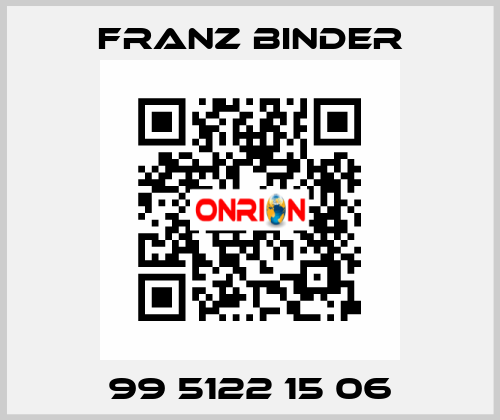 99 5122 15 06 FRANZ BINDER