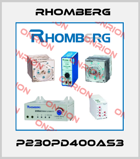 P230PD400AS3 Rhomberg