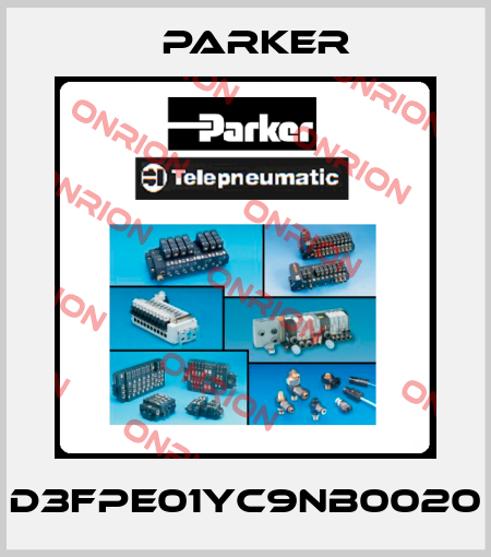 D3FPE01YC9NB0020 Parker