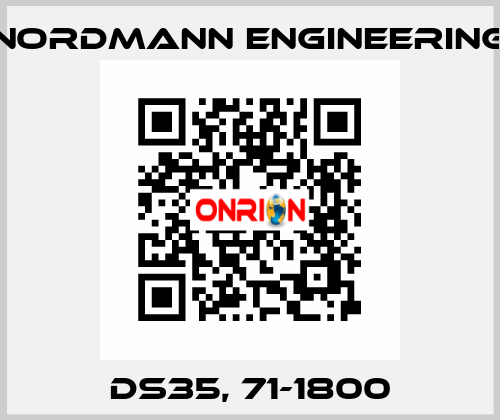 DS35, 71-1800 NORDMANN ENGINEERING