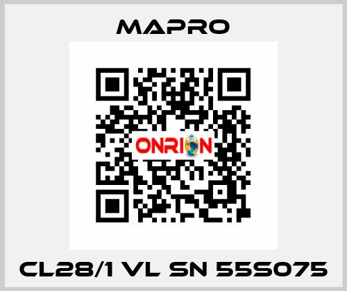 CL28/1 VL SN 55S075 Mapro