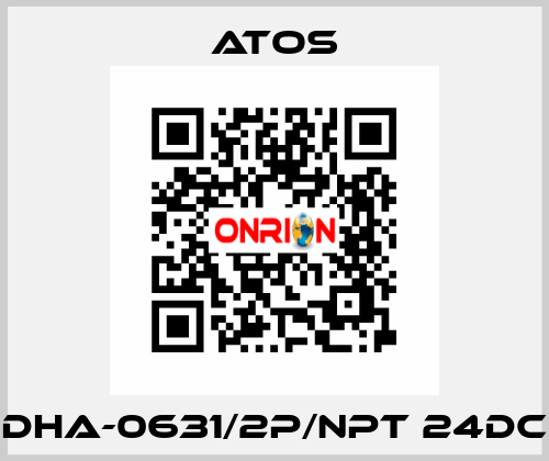 DHA-0631/2P/NPT 24DC Atos