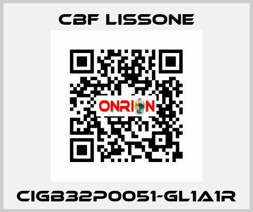 CIGB32P0051-GL1A1R CBF LISSONE