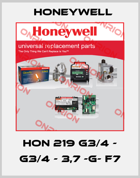 HON 219 G3/4 - G3/4 - 3,7 -G- F7 Honeywell