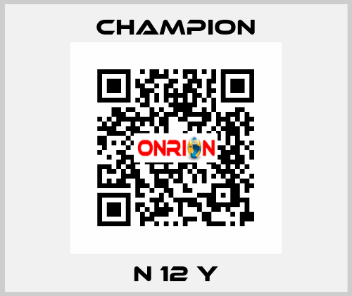 N 12 Y Champion