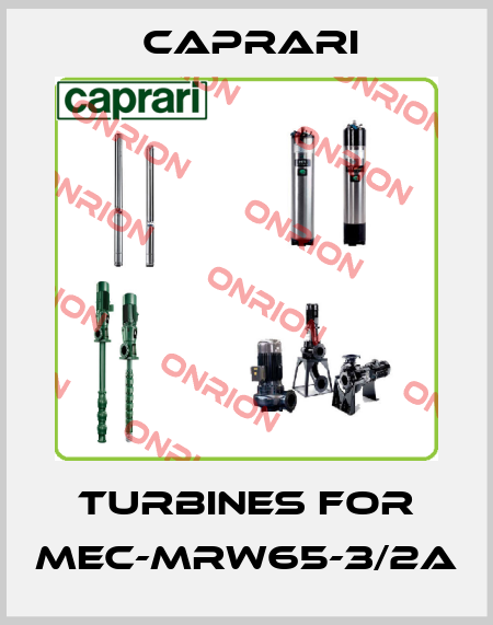 turbines for MEC-MRW65-3/2A CAPRARI 
