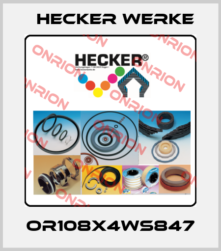 OR108X4WS847 Hecker Werke