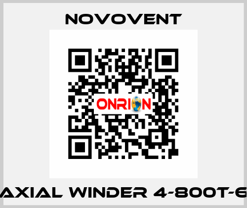 Axıal wınder 4-800T-6 Novovent