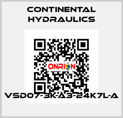 VSD07-3K-A3-24K7L-A Continental Hydraulics