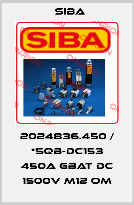 2024836.450 / *SQB-DC153 450A gBat DC 1500V M12 oM Siba