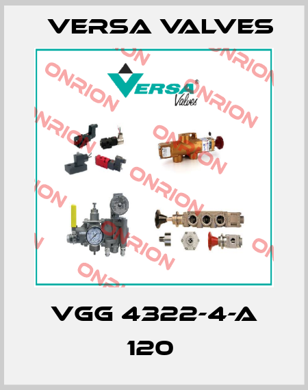 VGG 4322-4-A 120  Versa Valves