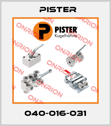 040-016-031 Pister