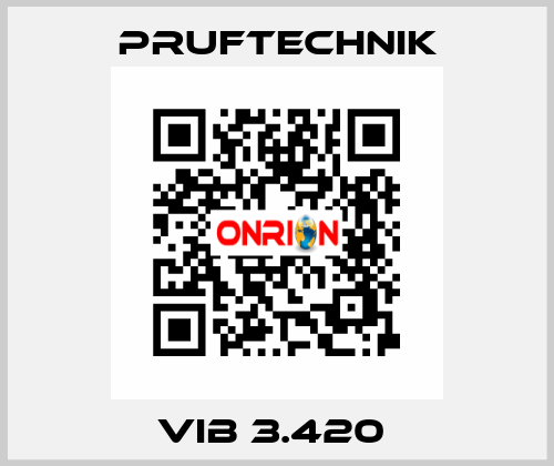 VIB 3.420  Pruftechnik