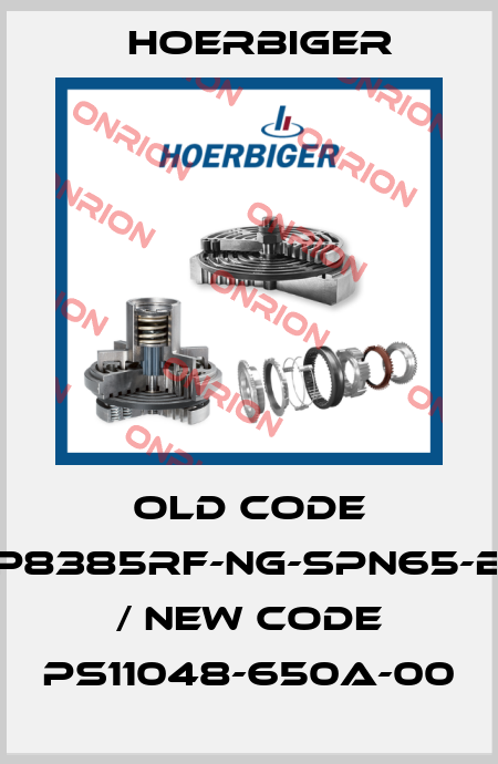 old code P8385RF-NG-SPN65-B / new code PS11048-650A-00 Hoerbiger