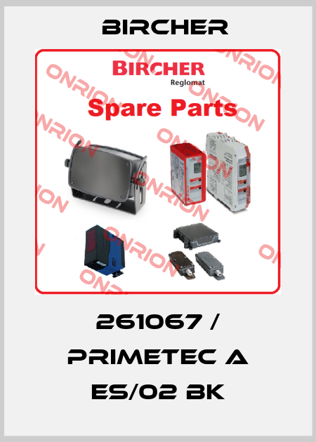 261067 / PrimeTec A ES/02 bk Bircher