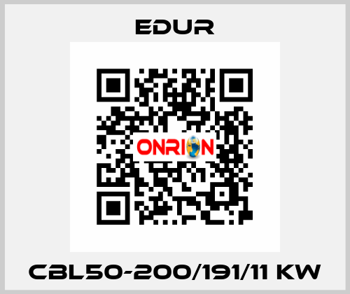 CBL50-200/191/11 KW Edur