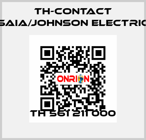 TH 561 211 000 TH-Contact (Saia/Johnson Electric)