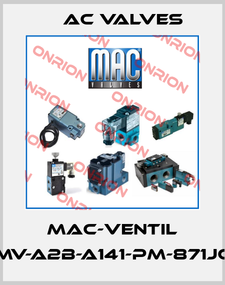 MAC-Ventil MV-A2B-A141-PM-871JC МAC Valves