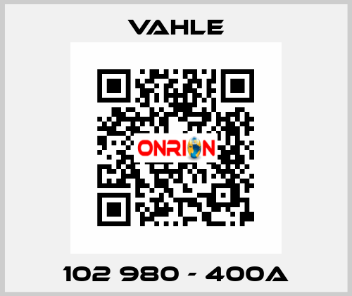 102 980 - 400A Vahle