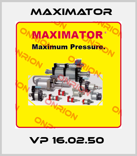 VP 16.02.50  Maximator