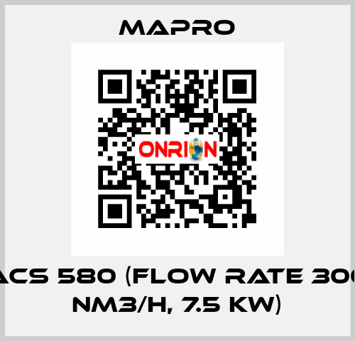 ACS 580 (flow rate 300 Nm3/h, 7.5 kW) Mapro