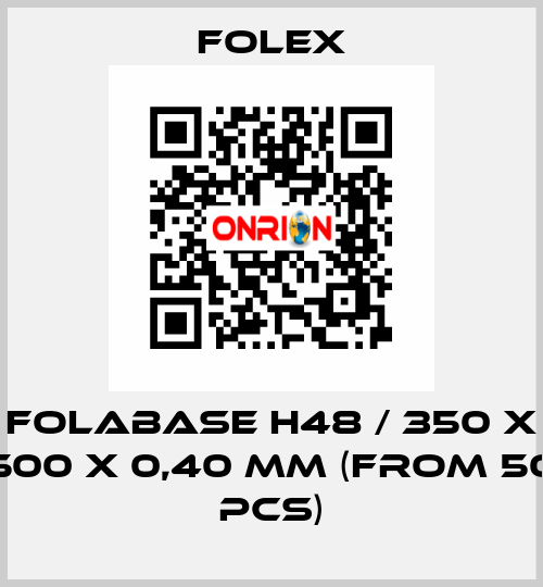 Folabase H48 / 350 x 500 x 0,40 mm (from 50 pcs) Folex