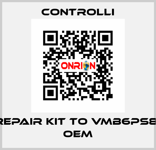 Repair kit to VMB6PS81 OEM Controlli