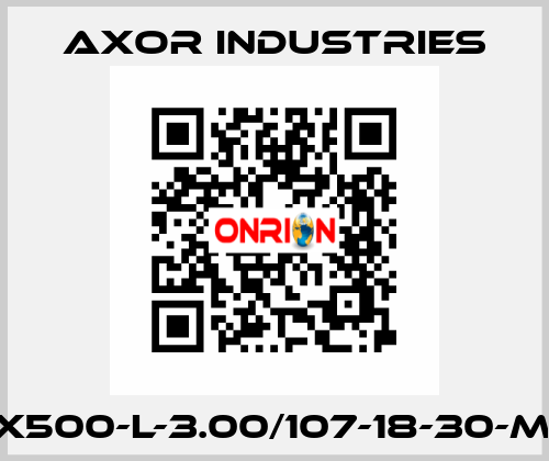 SAX500-L-3.00/107-18-30-M-00 Axor Industries