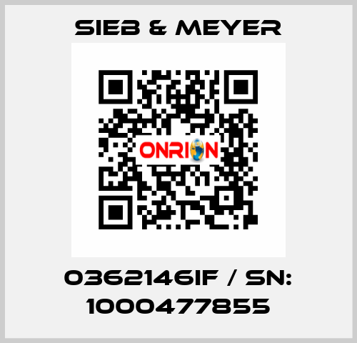 0362146IF / SN: 1000477855 SIEB & MEYER