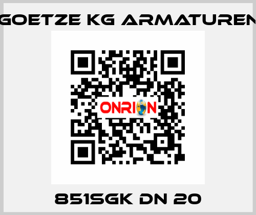 851sGK DN 20 Goetze KG Armaturen