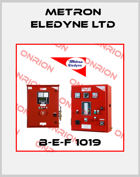 B-E-F 1019 Metron Eledyne Ltd