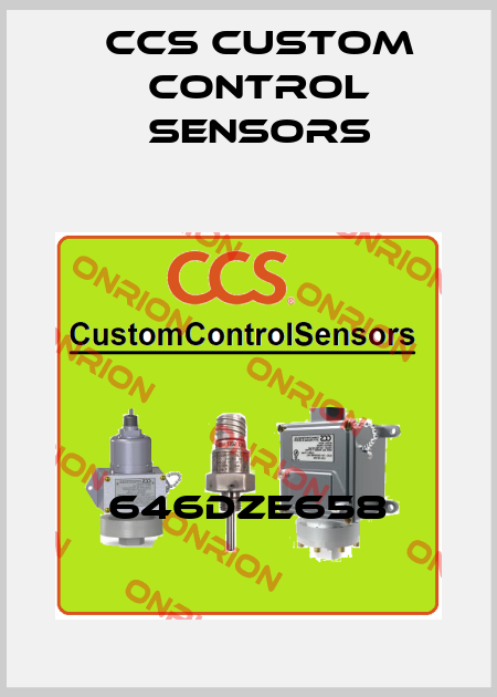 646DZE658 CCS Custom Control Sensors
