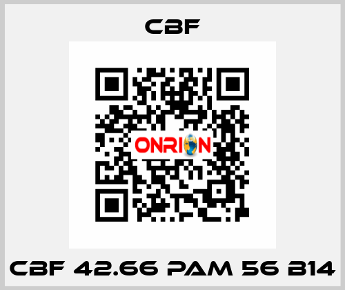 CBF 42.66 PAM 56 B14 CBF