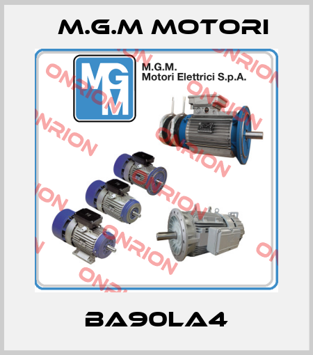BA90LA4 M.G.M MOTORI