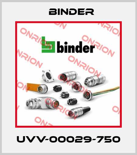 UVV-00029-750 Binder