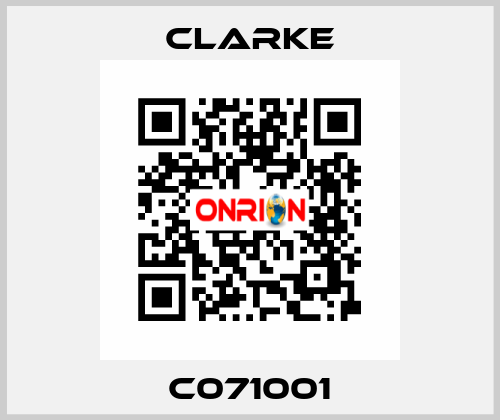 C071001 Clarke