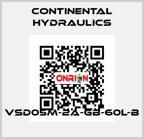 VSD05M-2A-GB-60L-B Continental Hydraulics