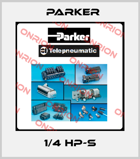 1/4 HP-S Parker