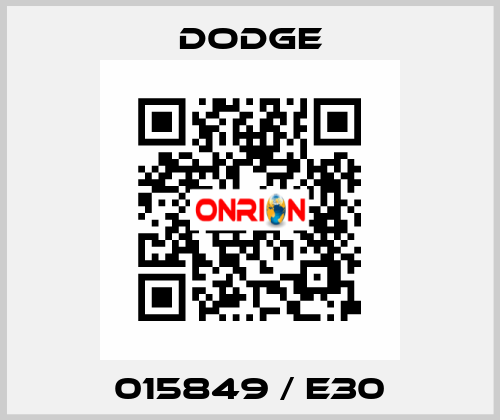 015849 / E30 Dodge