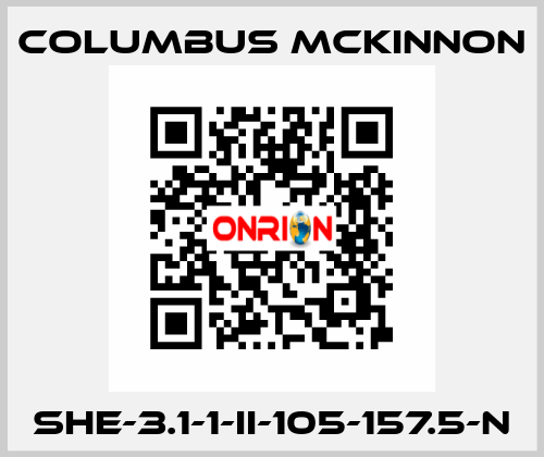 SHE-3.1-1-II-105-157.5-N Columbus McKinnon