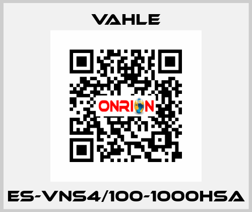 ES-VNS4/100-1000HSA Vahle