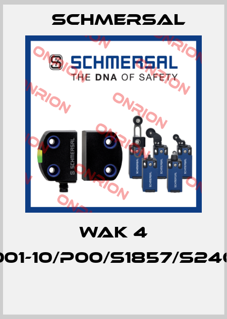 WAK 4 001-10/P00/S1857/S240  Schmersal
