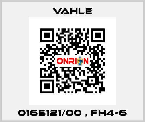 0165121/00 , FH4-6 Vahle