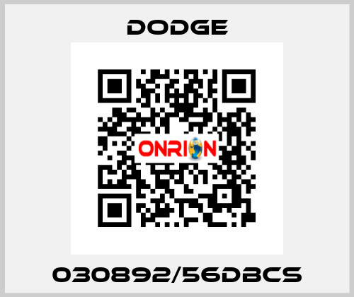 030892/56DBCS Dodge
