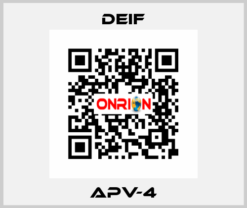 APV-4 Deif